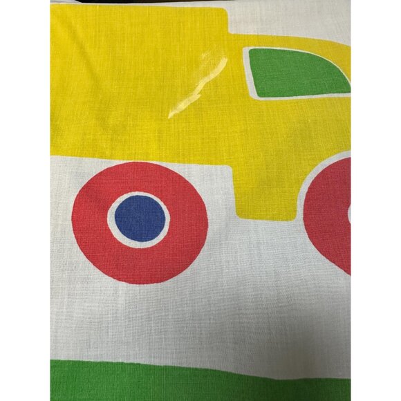 1970s Vintage Marimekko Oy Bo Boo cars twin sheet set - Picture 9 of 9